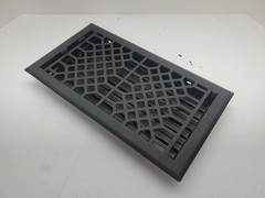 Empire Register 6×12″ Antique Textured Black Heavy Duty Floor Vent Cover