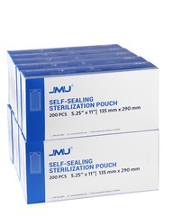 JMU Dental 3.5 “x10 ” Sterilization Pouches Medical Self Seal Pouch Bag 1000pcs