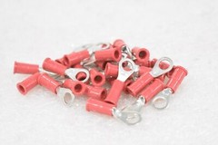 3M SCOTCHLOK MV18-10R/LX RED BRAZED VINYL BRAZED RING TERMINAL ( LOT OF 84 )