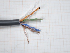 Windy City Wire 23/4P CAT6 550MHz UTP Network Cable CMP Plenum Gray /100ft