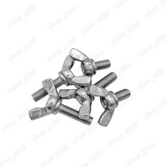 304 Stainless Steel Wing Thumb Screws Bolts M3 M4 M5 M6 M8 M10 M12