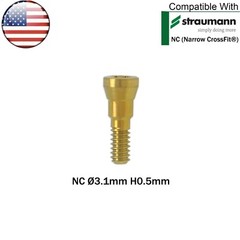 US Dental Healing Abutment NC/RC Closure Caps Compatible Straumann ITI BL/BLT