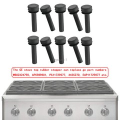 WB02X24790 AP5989801 PS11729077 Grate Bumper Rubber Foot Pad For GE Range 10 Pcs
