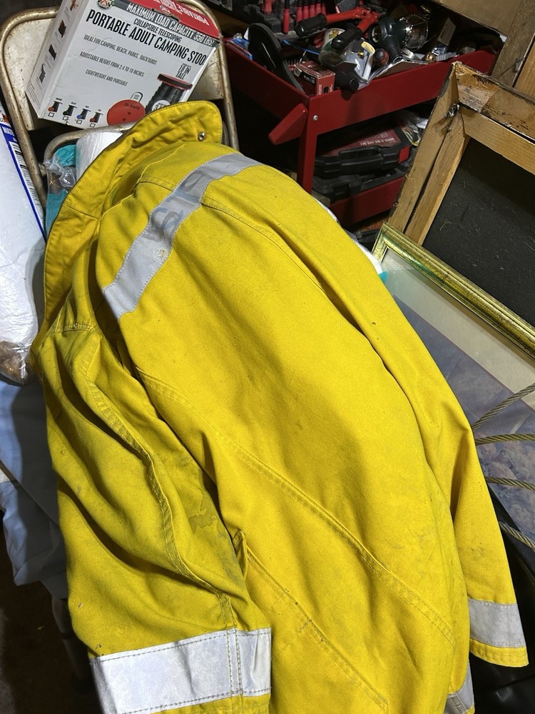 Globe Hi-Visibility Yellow Safety Jacket Silver Reflective Stripes