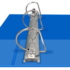 Pen + Gear Durable View 3-Ring Binder with 3-Inch Rings 4 Pack (Blue)