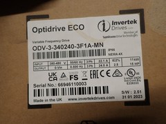 ODV-3-340240-3F1A-MN INVERTEK OPTIDRIVE ECO 15HP DRIVE NEW