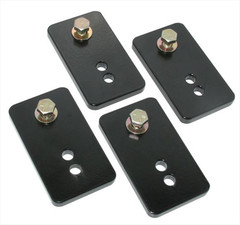 Universal seat relocation brackets.