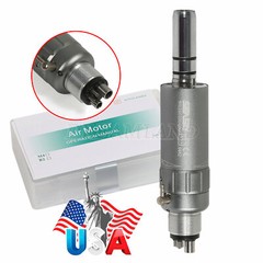 Dental Slow Speed Air Motor Micromotor 4Hole+ Straight Handpiece Estilo NSK cn#1