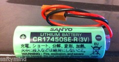 Brand New Sanyo FDK CR17450SE-R 3V 2000mAh Li-ion PLC Industrial Battery