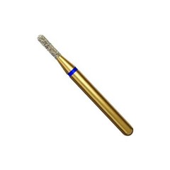 Coltene 60032077 Alpen FG 838-012 Round End Cylinder Coarse Diamond Burs 5/Pk