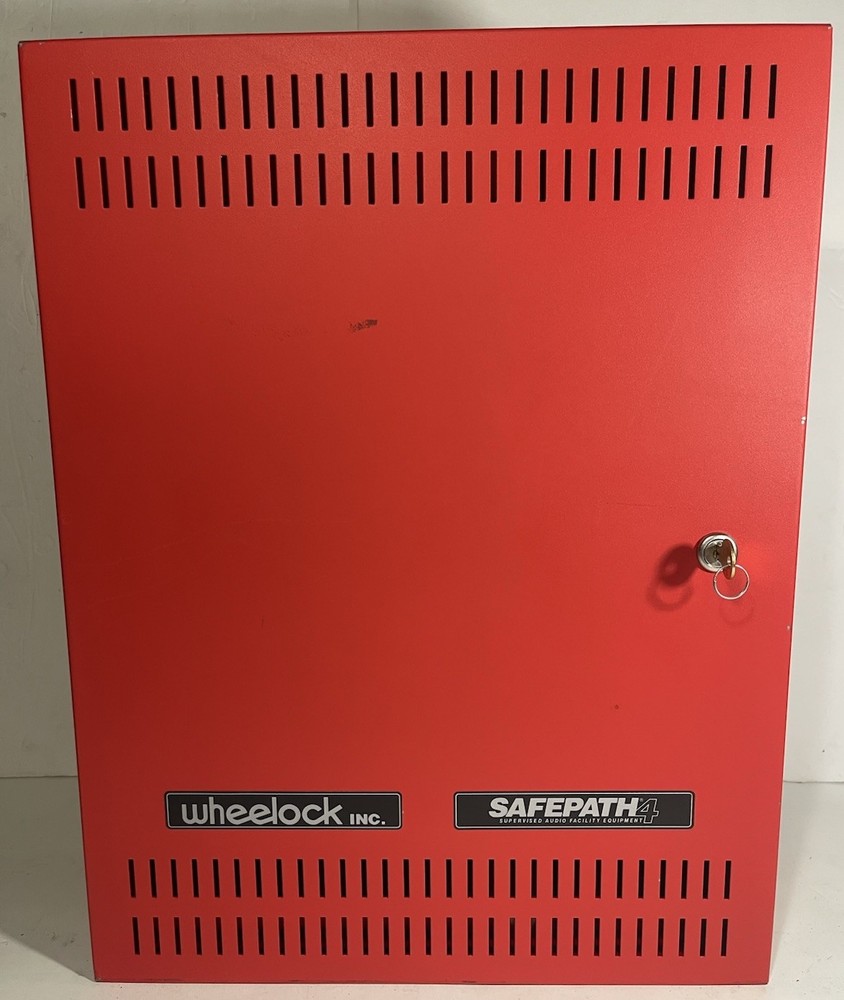 Wheelock SPB-160 – Safepath 4 Supervised Audio Power Booster CASE & KEY ONLY