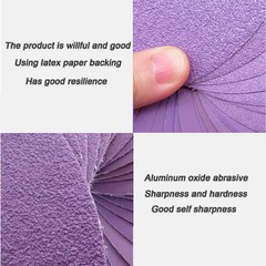 50mm Wet and Dry Sanding Discs 2 inch Sandpaper Hook and Loop Pads Grit 60-10000