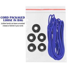 Paracord Planet Ball Bungee Kits  Variety of Colors, 10 Ft of 1/8 In Shock Cord