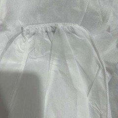 3 pk Rugged Quality Coveralls Disposable With Booties & Hood Made in USA L-XL