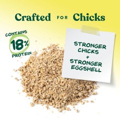 Manna Pro Medicated Chick Starter Grower Crumbles 5 Pound for Healthy Growth