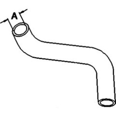 Radiator Hose Fits Ford – 1210 1220 1120 1215 1310 SBA310160740/SBA310160730