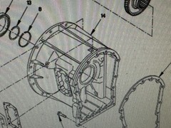 ALLISON MD3060 CONVERTER HOUSING PART # 29515668 WITH PTO OUTRIGHT SELLING
