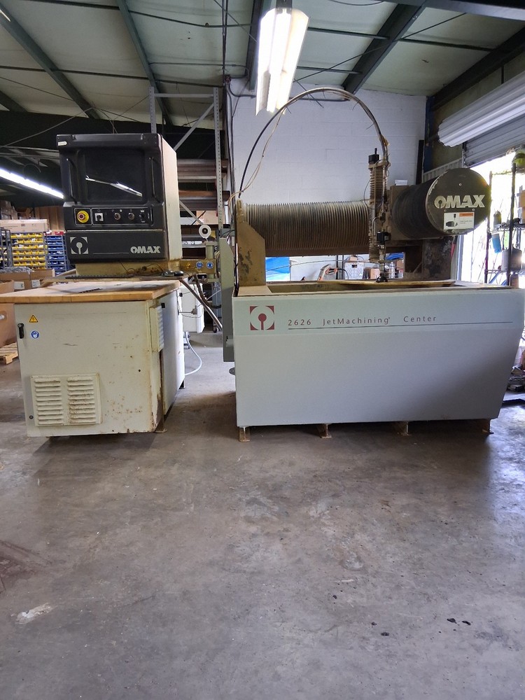 Omax 2626 water jet
