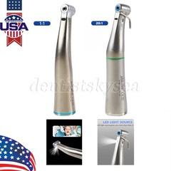 Manejo de ángulo contra de fibra óptica LED dental aumentando 1:1/20:1 implantes