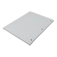 5 Packs Loose Leaf Filler Paper 3 Hole Punch 8 x 10.5 Wide Rule 120 Sheets/Pack