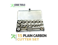 Engine Valve Seat High Carbon Steel Face HCS Cutter 15 Pc Set USA EDGE TOOLS