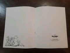 VTG Scribbler Portfolio Folder Duo Tang Houses Kids Forest Animals NOS Set/2