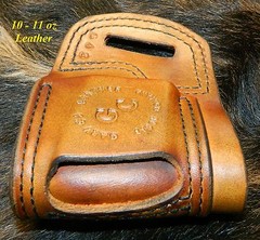 Gary C’s Avenger OWB HOLSTER fits Glock 42 .380 eXtra Heavy Leather