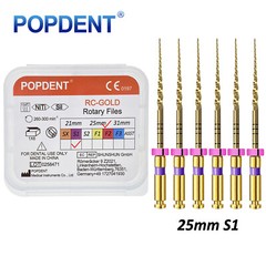 Dental Endo Rotary Files X-Pro Gold Taper NITI Endodontic Root Files POPDENT