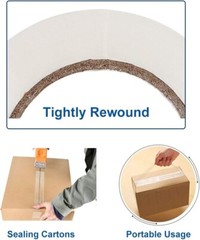 Packing Tape 36 Rolls 110 Yards 2 Mil 2in (330 ft) Clear Carton Sealing Tapes
