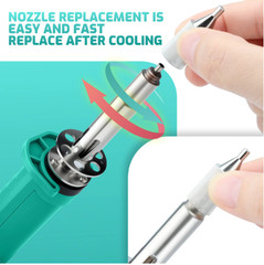 YIHUA 929D-VI 180W Electric Desoldering Iron Solder Sucker Pen 110V/220V Tool