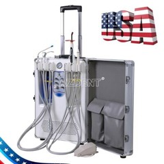 Unidad de suministro dental portátil Compresor de aire de tratamiento turbina 4H