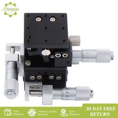 XYZ Axis Manual Precision Linear Stage 40x40mm Trimming Bearing Tuning Platform