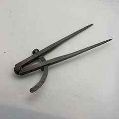 Antique 1920s Wing Divider Caliper WM Johnson Newark NJ Tempered Steel Tool