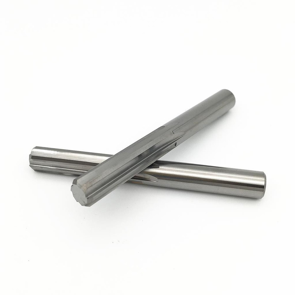 KLOT Solid Carbide Chucking Machine Reamer 4.5mm-20mm H7/H8 Straight Flute HRC50