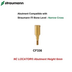 Dental Overdenture Locator Ti Abutment For Straumann Bone level Crossfit NC RC