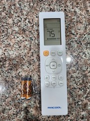 MRCOOL OEM Remote Control DIY Single – Multi Zone- Advantage wall mount head