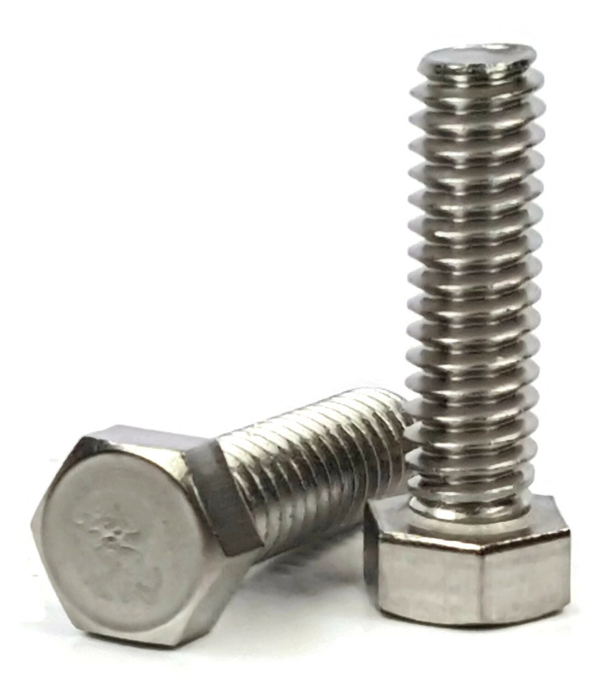 #10-24 Hex Cap Screws – 316 Stainless Steel Trim Head Hex Bolts – Select Size