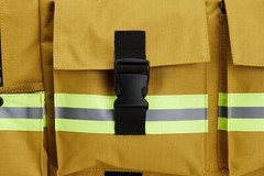 LINE2design Elite Firefighter Gear Bag Fireman Rescue Turnout Fire Bag – Yellow