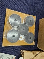 (QTY 5) NORTON 66243529166 3″ x 1″ x 1/2″ Grinding Wheel 60 Grit Silicon Carbide