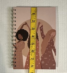 Jones Studio Pink Women’s Spiral Notebook Heritage Sisters Friends Females 8×6