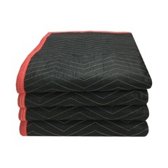 UBMOVE 4 Pack of Deluxe Moving Blankets 5.42lbs/each 65lbs