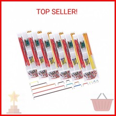 AUSTOR 840 Pieces Preformed Breadboard Jumper Wire Kit 14 Lengths Assorted Jumpe