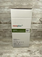1 Box Gammex NovaPlus Non-Latex PI Underglove Surgical Glove Size: 9 Exp 6/25