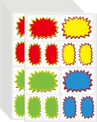 Garage Sale Stickers Disposable Yard Sale Price Stickers 2″x 3″& 3″x 4″