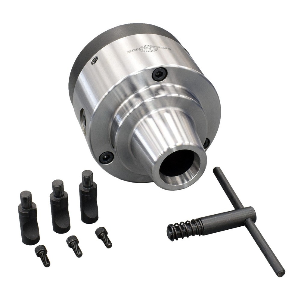 HIGH PRECISION ADJUSTABLE 5C 5-C COLLET CHUCK, D1-4 MOUNT FOR METAL LATHE