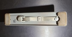 Vintage Swingline 444 Dark/Light Grey Stapler Metal Made in USA Mid Centrury