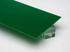 1/8″ (3mm) Solid Forest Green Cast Acrylic Plexiglass Sheet 12″ x 12″ Nominal