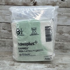 Gammex Non-Latex PI Green Surgical Glove NovaPlus *12 Pair* Size: 8.5 *See Date*