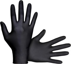 Raven Powder Free Nitrile Disposable Gloves – 10 Boxes / Large (Pack of 100)