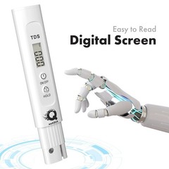 TDS Meter Digital Water Tester – Self-Calibrating for Accurate Results – Wate…